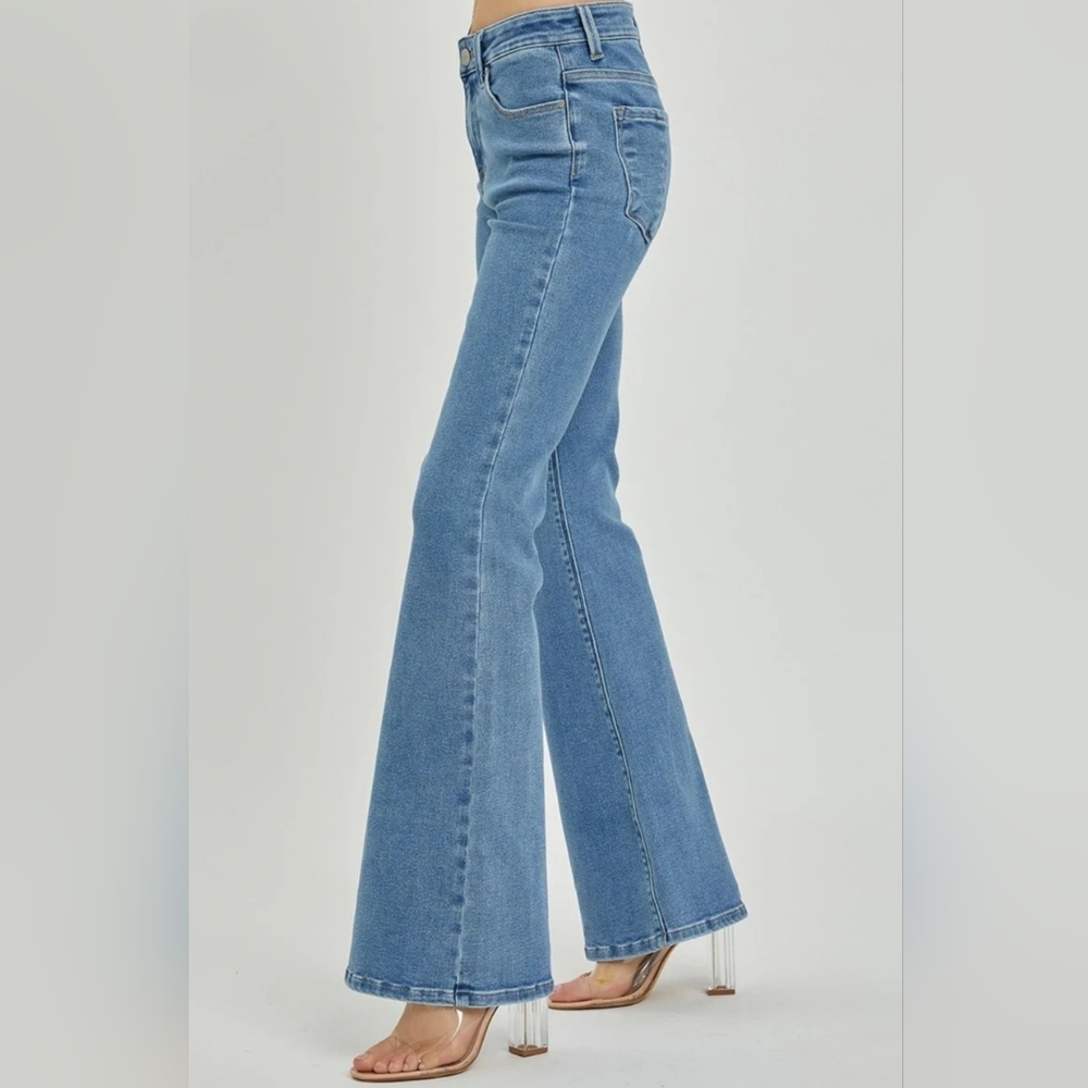NWT Risen Clean Flare Jeans Size-15/32 - Picture 3 of 16